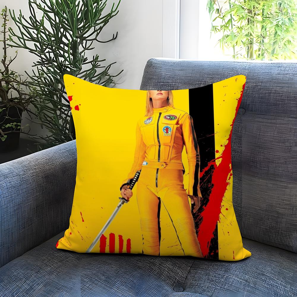 POPULAR Kill Billesey Cushion Cover Comfortable Reversible Pillow Cover Ideal for Car Sofa Bedroom & Beyond
