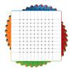 11X11 Cube Moyu Cubing Classroom Meilong 11X11 Magic Cube Stickerless Plastic 11 Layer Puzzle Speed Magic Cube Toys Brain Teaser