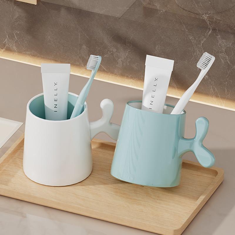 High-value Mouthwash Cup Couple Washing Cup Simple Toothbrush Cup Student Dormitory Tooth Tank Brushing Cup