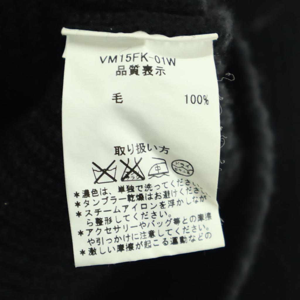 Vincent et Mireille made in Japan Long sleeve wool knit black Women Used