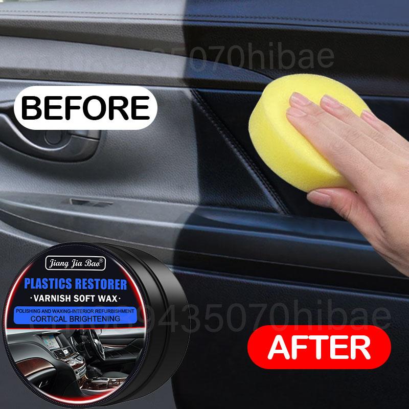 Επαναφορά πλαστικού αυτοκινήτου Back to Black Gloss Προϊόντα καθαρισμού αυτοκινήτου Plastic Leather Restore Auto Polish And Repair Coating Renovator