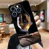 Smoking Cigar Case For iPhone 17 16 15 14 13 12 11 Pro Max Mini Plus 16e 17 Air Bumper Cover Accessories