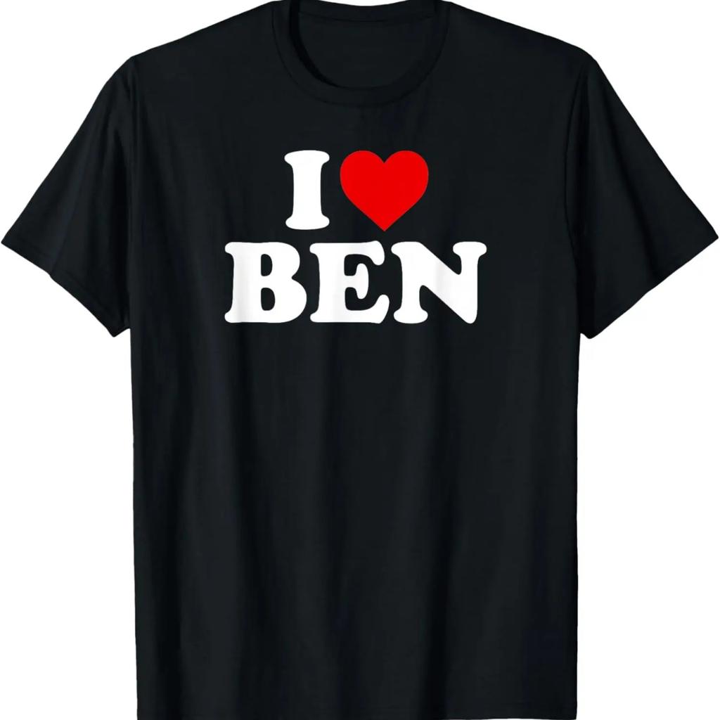 I Love Ben - Heart T-Shirt