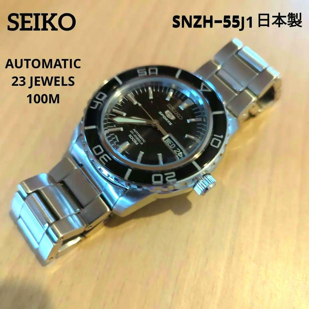 

[USED] Similar SEIKO5 Seiko Five SNZH55J1 Five Fathoms Black