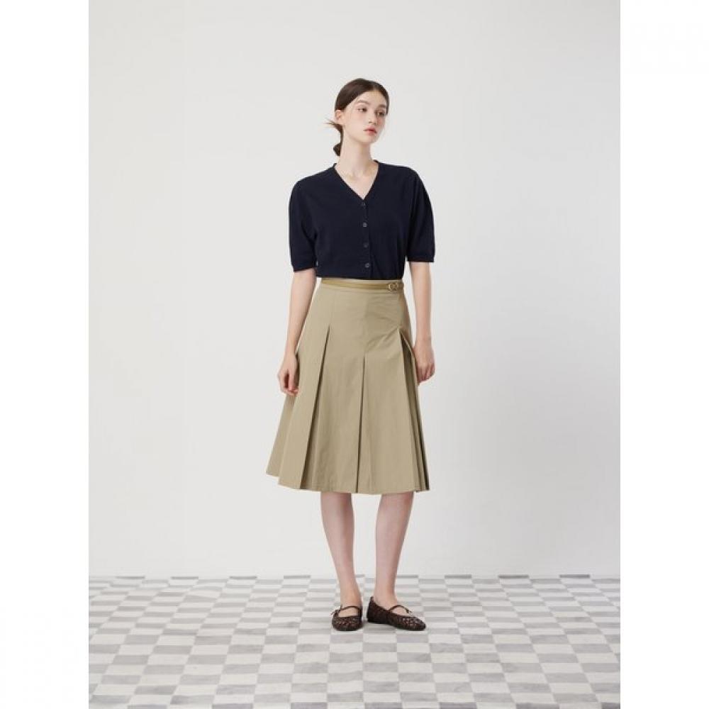 Cc Collect Inverted Pleats Skirt C252msd043