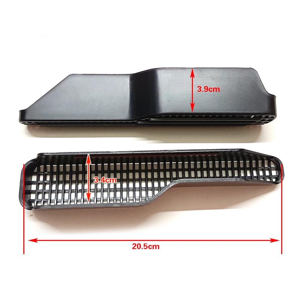 For Volkswagen VW Touareg 2011 2017 Bil Under Sete Klimaanlegg AC Luftkanal Ventiluttak Gitter Deksel Kasse Ramme Pynt Anti Søppel