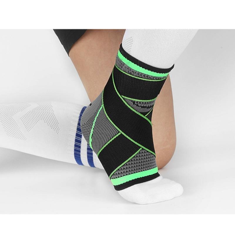 Outdoor men's and women's sports running basketball mountaineering protective gear knitted pressurized ankle brace ankle guard