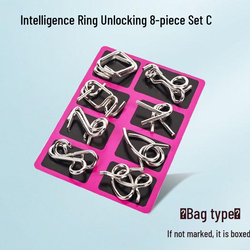 

Интеллектуальный замок Конгмина из девяти звеньев: Развивающая игрушка для взрослых для развития детского интеллекта