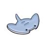 Cartoon Underwater Creatures Metal Pin Set: Whale, Starfish, Turtle