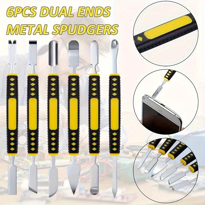 Dismantling tool, boot up curling tool, dismantling mobile phone, computer, laptop repair tool, metal pry bar 6-piece set