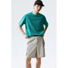H M Loose Fit Nylon sHorts ligHt Grey