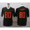 Mens American Football Jersey Brown Team Beckham Jr 13 Mayfield 6 Retro Style Fan Wear Rugby Sports