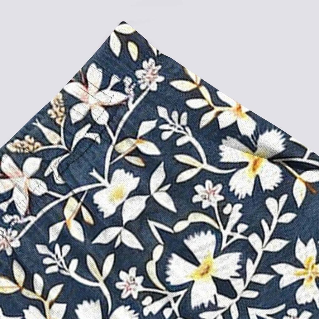 Women's High Waist  Printed Casual Trousers Workout Pants 3/4 Pants