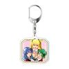 Kakegurui Anime Acrylic Pendant Keychains Mary Saotome & Yumeko Jabami, Manga Inoshishi Plate, Cosplay Prop 6cm bag decorations