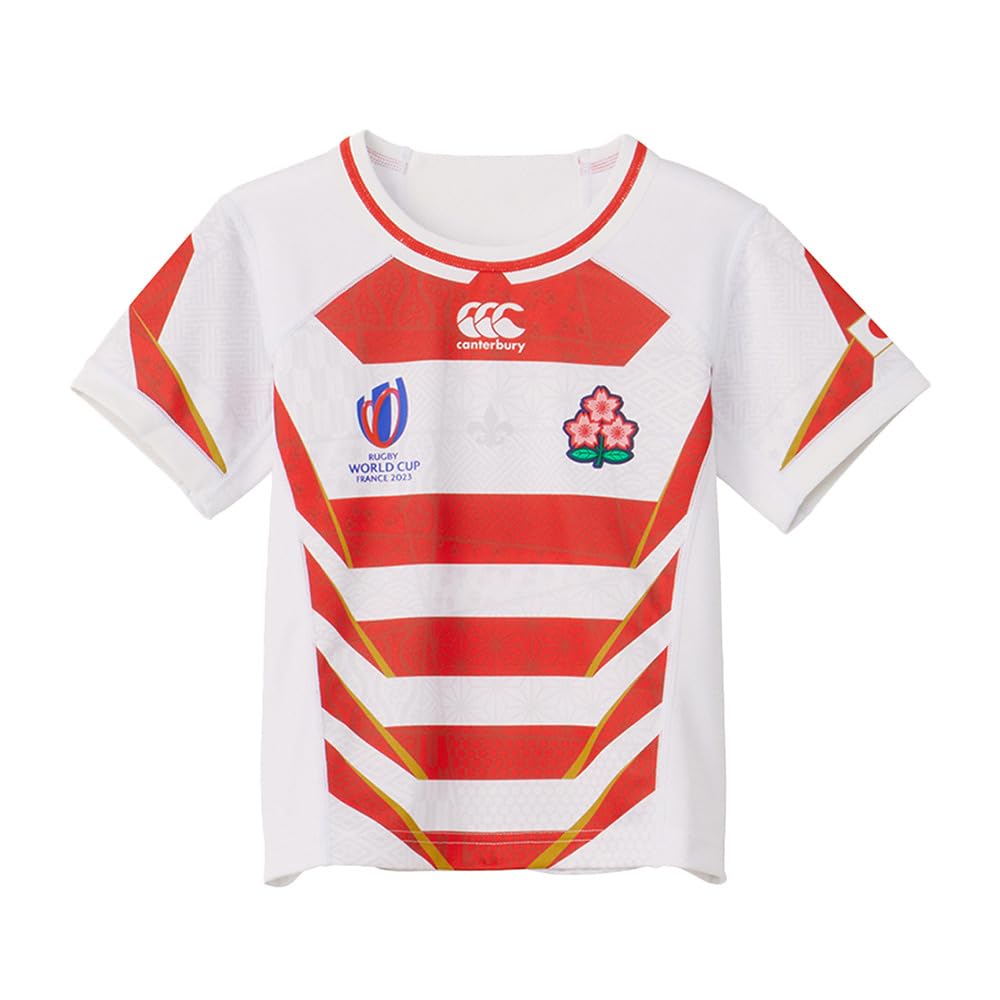 

JAPAN RWC2023 KIDS REPLICA HOME JERSEY Япония RWC2023 Kids Replica Home Jersey 140 [Кентербери] 10_Белый