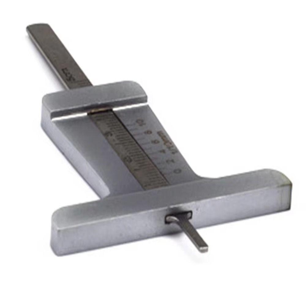 2pcs 50mm Tire Tread Depth Gauge Precision Vernier Caliper Car Tire Pattern Measuring Ruler  Truck