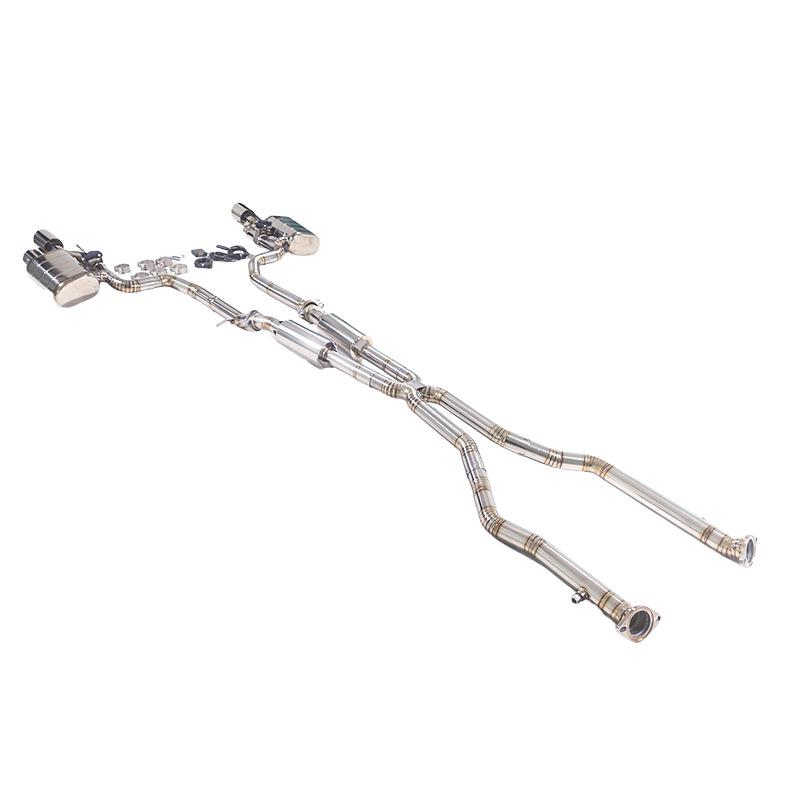 Titanium Alloy Dual Muffler Exhaust for 2022 Lexus RCF 5.0L