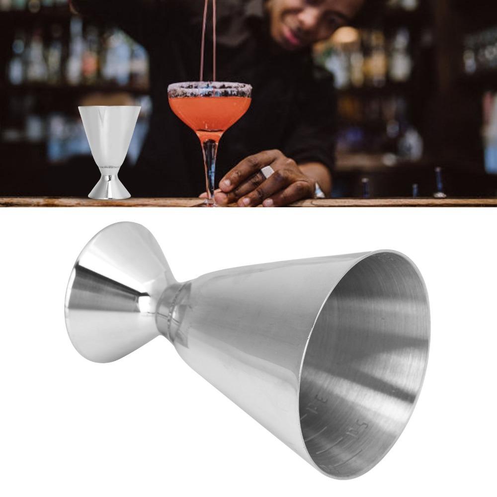 Single Head Bar Measuring Cup Tick Marks Bartending Jigger Portable Cocktail Jigger For Bartending
