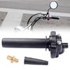 Strong Aluminum Motorcycle Handlebar Grip 22mm Quick Throttle System with Ergonomic Designs Suitable for Vehicles