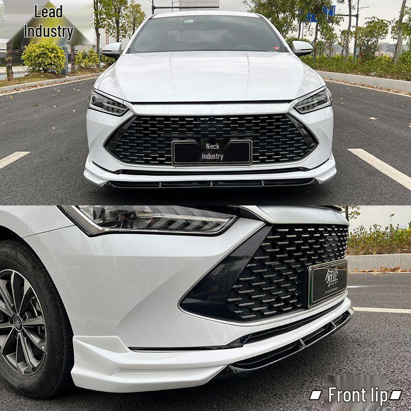 BYD Qin Plus Dmi/EV EFG Style Body Kit: Lower Front & Rear Lips, Side Skirts, Tail Wing with Lights