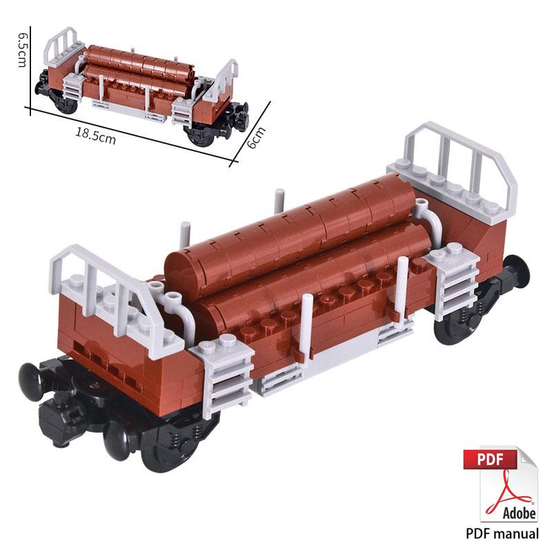 Idee Esperte Creative Città Natale Retro Carrozza Turistica Carro Armato Treno MOC Espresso Ferroviario Mattoncini Blocchi da Costruzione Giocattoli