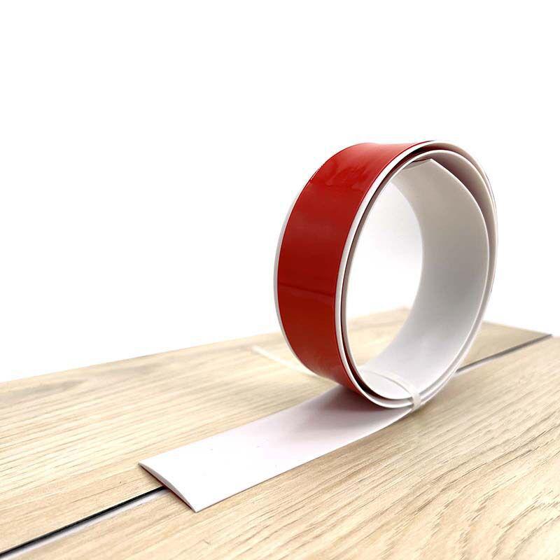 Threshold Strip, Flat Buckle: Wood Floor Finishing & Seam Edge Decorative, Glue-Free, Self-Adhesive Separator for Doorways.