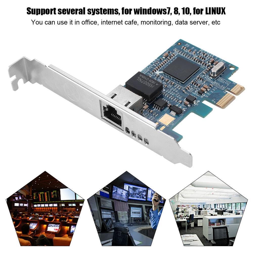 For Broadcom BCM5751 101001000M PCI‑E Fast Ethernet Network Desktop Network Card