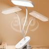 Flexible LED Clamp Desk Lamp 3 Colors LED Book Clip Lights Creative Clamp Night Light  Learning