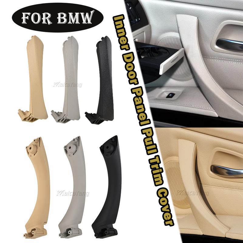 Car Interior Door Handles Part Inner Doors Panel Handle Bar Pull Trim Cover For BMW 3series E90 E91 316 318 320 325 328 330 I7T8