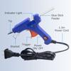 20W Portable Hot Glue Gun with 12 Glue Sticks Kids Handheld Mini Glue Gun Household Melt Glue Gun
