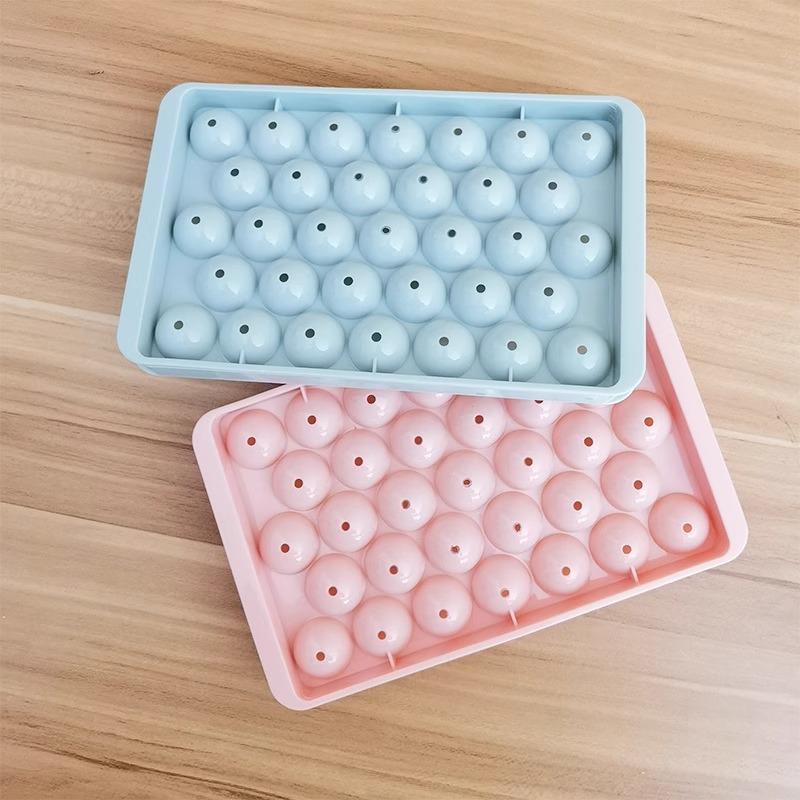 Food Grade Silicone Ice Ball Mold - Round Ice Cube Maker