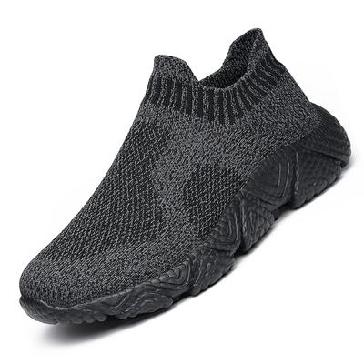 2024 Nowe Męskie Trampki Letnia Moda Codzienne Buty do Biegania Wsuwane Wygodne Buty do Chodzenia Design Skarpetki Jogging Wulkanizowane Buty