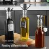 Stainless Steel Wine Ladle & Funnel Set for Oil Pouring - Large & Small Caliber