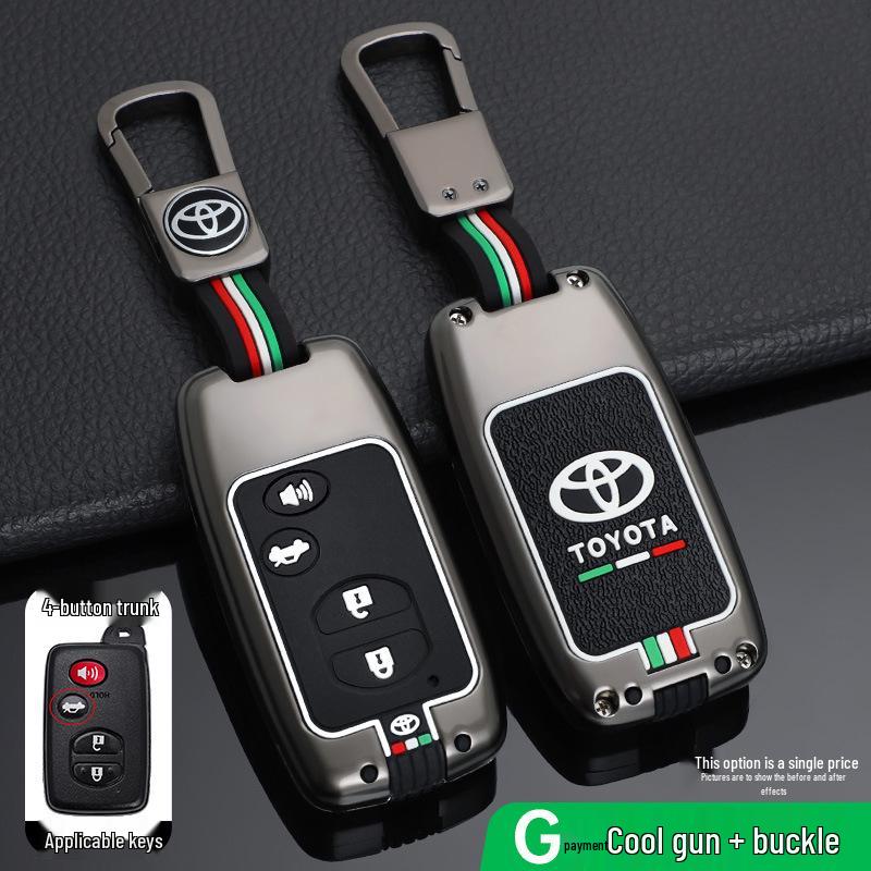 Toyota Key Case for Land Cruiser, Old Model Camry, Prado, Highlander