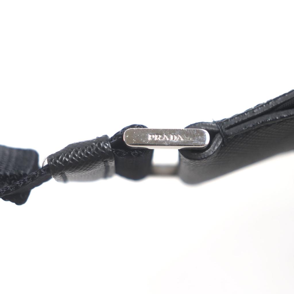 PRADA Shoulder Bag Testo Montagna black Test mens 2VH021 Used