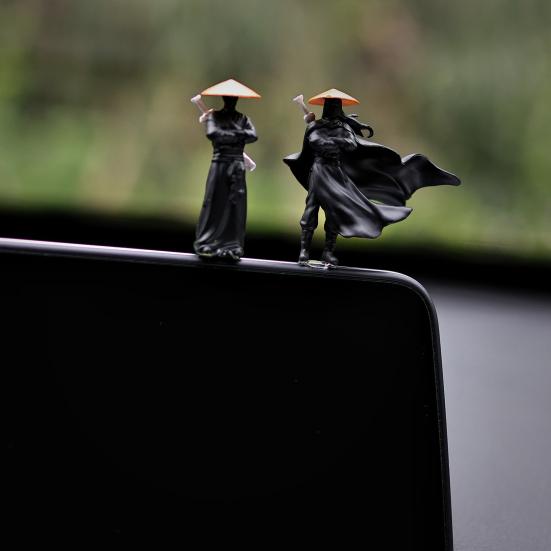 Car Dashboard Ornament Figure Sculpture Waterproof Easy To Clean Dollhouse Statue Office Desk Decoration