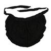Lace/Ruffled Decor Woman Apron Half Waist Short Cosplay Maid Lolita Pinafore Baking Kitchen Cleaning Bib with Pocket
