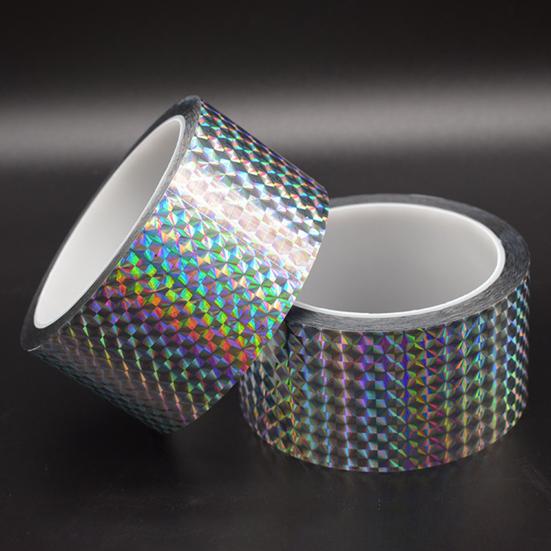 Bird Scare Tape Double Side Reflective Flash Ribbon 50m/80m Bird Repellent