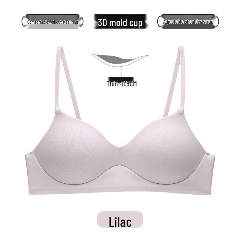 

Бесшовный женский бюстгальтер из модала Zhiqu - тонкий, без косточек, с небольшой поддержкой груди, дышащий L (75C/80A/80B)