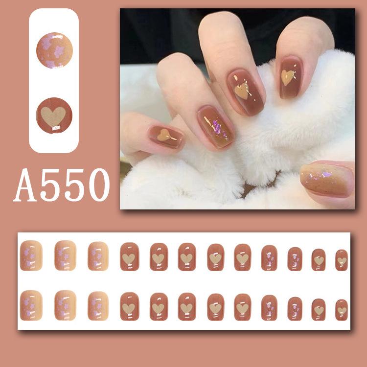 Summer Fresh French Line Cool Style Detachable Nail Art Tips