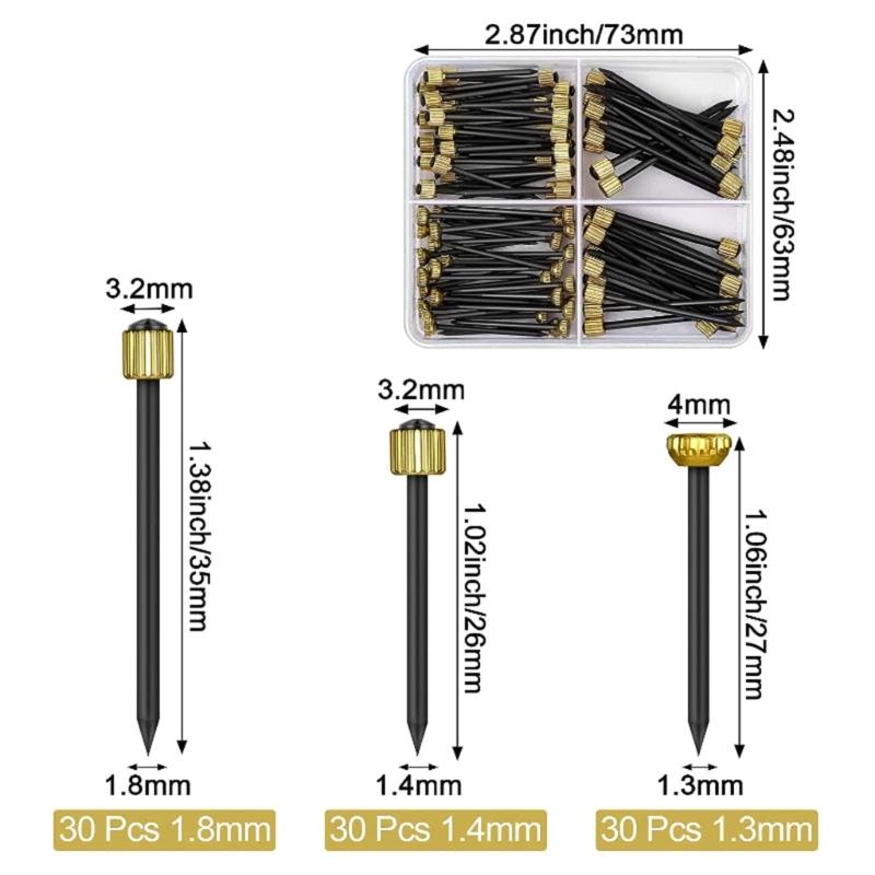 Metal Screws Pack of 90 Picture Hanging Set Photo Frame Screw for Hanging Object