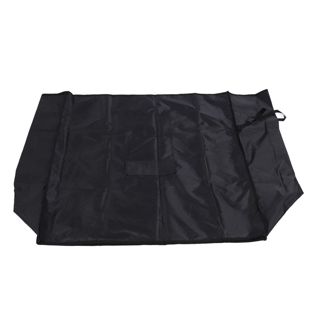 Patio Cooler Cart Cover Fits for Most 80 Quart Rolling Cooler Cart Oxford Cloth Water Resistant Ice Chest Protective