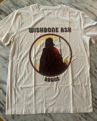 Vtg Wishbone Ash Band Musik Tour Schweres Baumwoll Weiß S-4XL Shirt