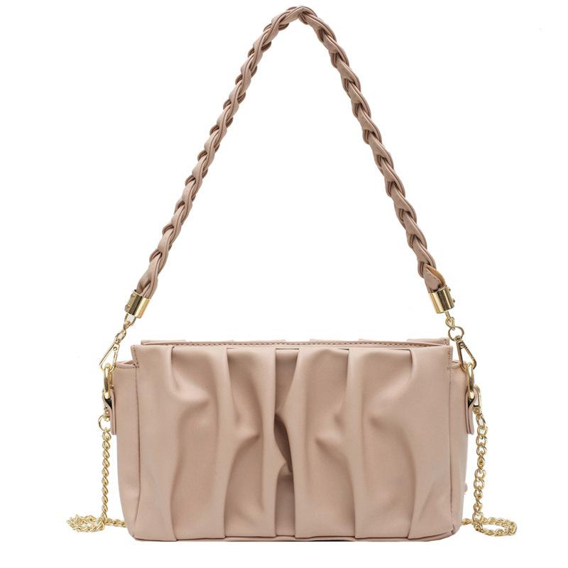 

Class small bag women s bag 2025 new trendy fashion versatile shoulder armpit bag Korean version Internet celebrity messenger small square bag хакі