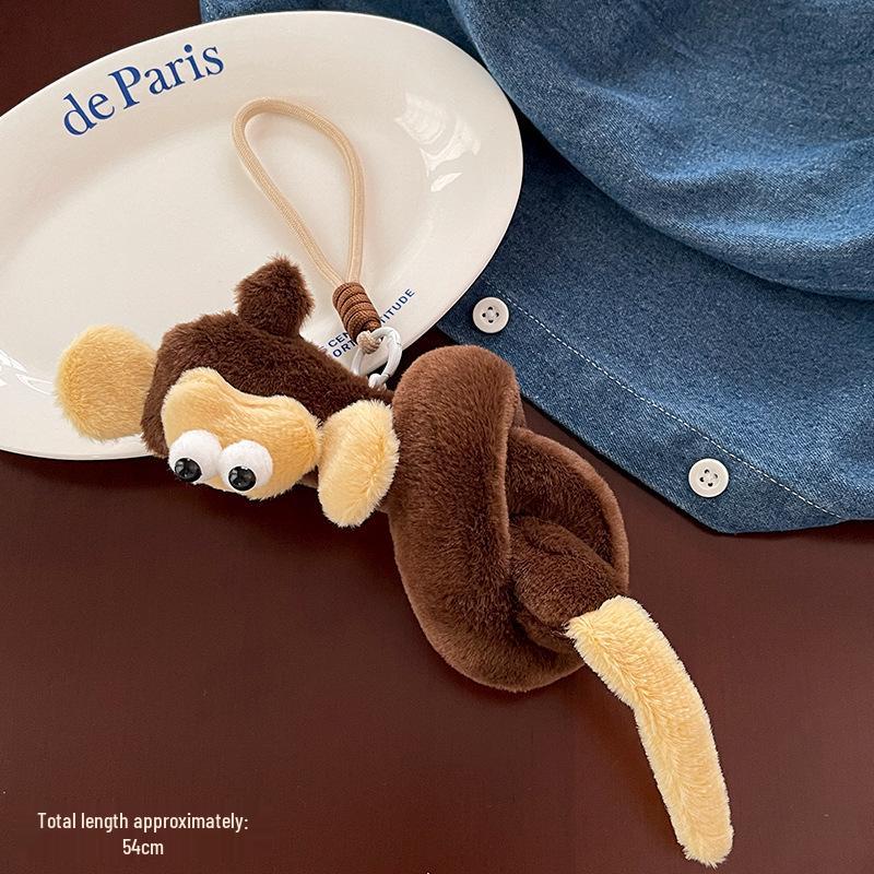 Cartoon Plush Keychains & Girls' Bag Accessories - Small, Versatile Gifts