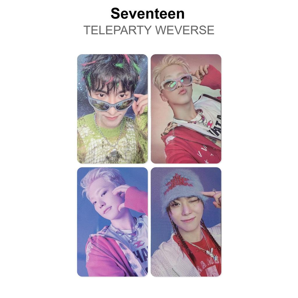 Seventeen TELEPARTY WEVERSE Official Photocard