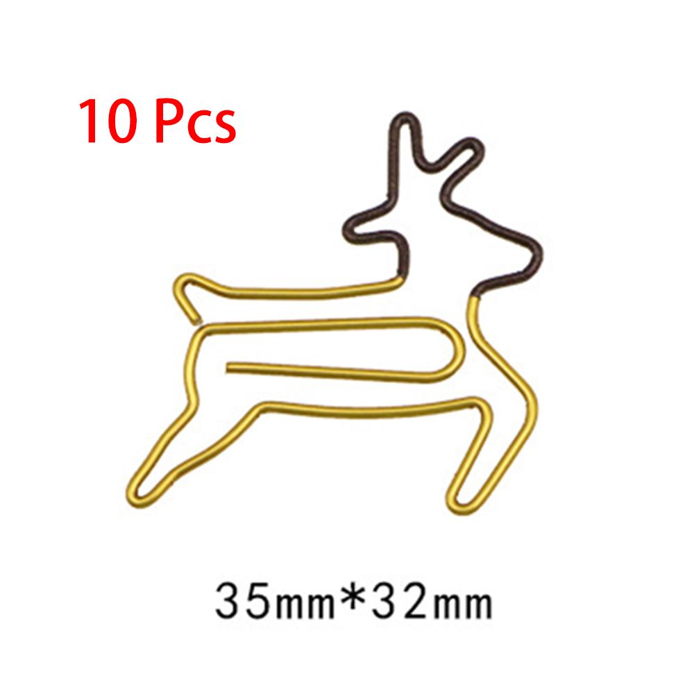 10 Pieces Cartoon Vegetabl Creative Carrot Metal Office School Supplies Cute Paper Clips Gift