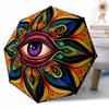Eyes of the Universe Automatic Umbrella Compact 8-Rib Design Lightweight All-Season Travel Outdoor Accessory Perfect Gift for Women Men
