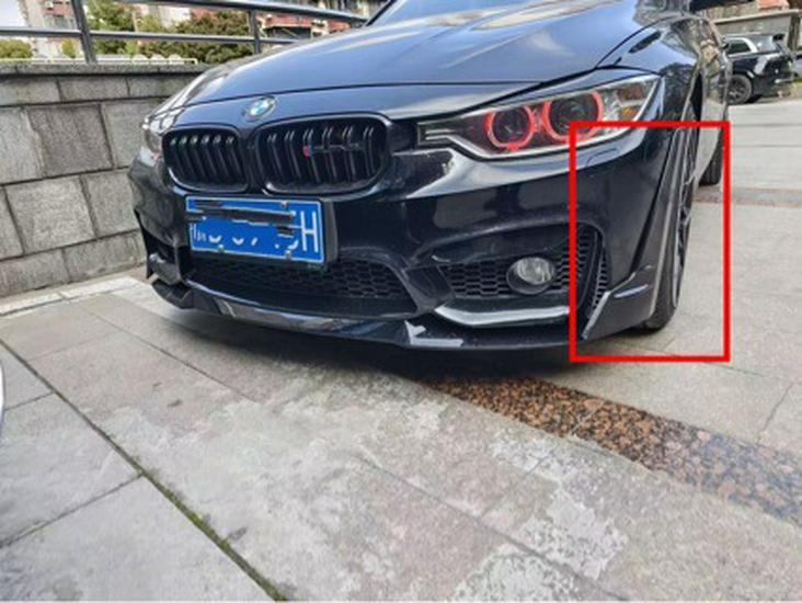 Переобладнання BMW 3 Серії на M3: Захисні куточки переднього бампера Demon King для F30 F35