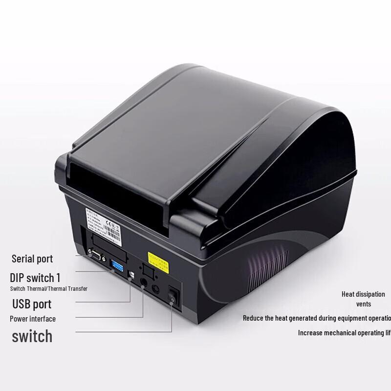 Postek C168/300S Barcode Label Printer CN plug (adapter included)